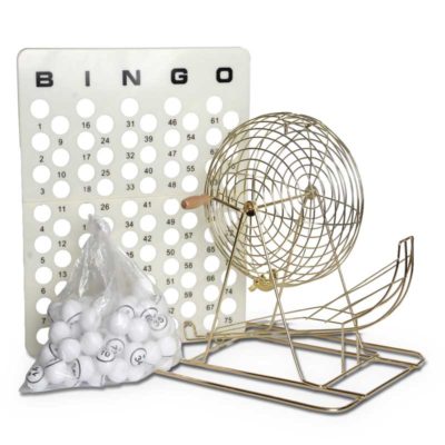 brass-home-bingo-set Deluxe Brass Bingo Cage Set