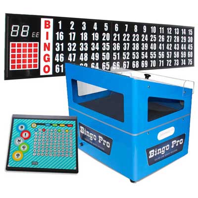 Complete Bingo Systems-bingo machine with 8 ft. flashboard and control panel