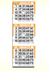 Bingo cards & paper Perfectmax bingo paper Bingo paper types